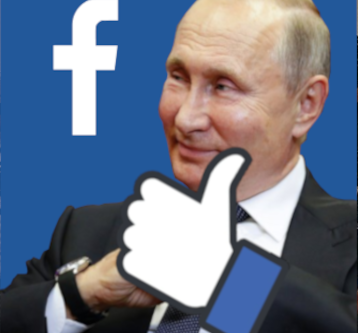 Putin as an example of Facebook-based propaganda